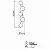 Arandela Accord Luna A-4224 120x27x18cm Design Moderno - Imagem 3