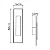 Arandela Accord Petra LED A-4238 80x16x10cm 14W 492lm IRC90 - Imagem 3