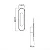 Arandela Accord Petra LED A-4243 60x16x10cm 8W 299lm IRC90 - Imagem 2