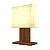 Abajur Accord Clean A-1024 30x15x45cm Design Minimalista - Imagem 1