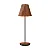 Abajur Accord Facetado A-7091 20x76cm Design Sofisticado - Imagem 1