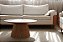 Mesa de Centro Accord Cônica F1004 100x29cm Design Moderno - Imagem 2