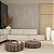 Mesa de Centro Accord Ripada F1042 80x40cm Design Sofisticado - Imagem 2