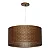 Pendente Regulável Viena Fio 1m 50x50cm 5L Trevisan - Imagem 1