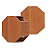 Arandela Imbuia 15x10x20cm 1 Lâmpada G9 5L Trevisan - Imagem 1