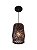 Pendente Balaio Pequeno 15 Classic Lar em Madeira 22cm – Ref. 1049 - Imagem 1