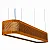 Pendente Balaio Office 1300 Classic Lar Madeira 130cm T8 – Ref. 1223 - Imagem 3