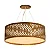 Pendente Dunas Slim 55 Classic Lar Madeira 55cm 5x E27 – Ref. 1134 - Imagem 1