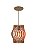 Pendente Ondas Pequeno 15 Classic Lar Madeira 22cm E27 – Ref. 1069 - Imagem 2
