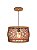 Pendente Ondas 28 Classic Lar Madeira 27,5cm E27 – Ref. 1072 - Imagem 1