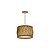 Pendente Ondas Slim 28 Classic Lar Madeira 27,5cm 2x E27 – Ref. 1135 - Imagem 1