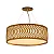 Pendente Ondas Slim 55 Classic Lar Madeira 55cm 5x E27 – Ref. 1137 - Imagem 1