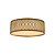 Plafon Ondas Slim 55 Classic Lar Madeira 55cm 5x E27 – Ref. 1146 - Imagem 1