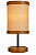 Abajur Essencial TS1520 Classic Lar Madeira 32cm E27 – Ref. 2026 - Imagem 1