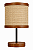 Abajur Essencial TS2020 Classic Lar Madeira 32cm E27 – Ref. 2027 - Imagem 1