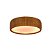 Plafon Saturno 55 Classic Lar Madeira 55cm 5x E27 – Ref. 1208 - Imagem 1