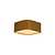 Plafon Lamé 35 Classic Lar Madeira 35x35cm 3x E27 – Ref. 1181 - Imagem 1