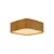 Plafon Lamé 45 Classic Lar Madeira 44x44cm 4x E27 – Ref. 1182 - Imagem 1