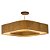 Pendente Anel Lamé 70 Classic Lar Madeira 68x68cm 8x E27 – Ref. 1201 - Imagem 1