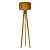 Coluna Tripé Sólida SL4523 Classic Lar 160cm E27 – Ref. 1319 SA-AC-0052 - Imagem 1