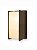 Arandela Quartzo Classic Lar Madeira 25,5cm 3x G9 – Ref. 1046 - Imagem 1
