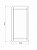 Arandela Quartzo Classic Lar Madeira 25,5cm 3x G9 – Ref. 1046 - Imagem 2