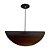 Pendente Luna Pequeno Classic Lar Madeira 45x30cm E27 – Ref. 1382 - Imagem 3