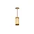 Pendente Palha Leve PL1020 Classic Lar Madeira 20cm E27 – Ref. 1250 - Imagem 1