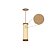 Pendente Palha Leve PL1032 Classic Lar Madeira 32cm E27 – Ref. 1251 - Imagem 2