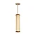 Pendente Palha Leve PL1044 Classic Lar Madeira 44cm E27 – Ref. 1252 - Imagem 1