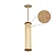Pendente Palha Leve PL1044 Classic Lar Madeira 44cm E27 – Ref. 1252 - Imagem 3