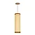 Pendente Palha Leve PL1544 Classic Lar Madeira 44cm E27 – Ref. 1161 - Imagem 1