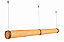 Pendente Conductus Palha Leve Classic Lar 130cm LED 38W – Ref. 1396 - Imagem 1