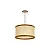 Pendente Palha Leve PL3520 Classic Lar Madeira 35cm E27 – Ref. 1126 - Imagem 1