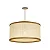Pendente Palha Leve PL5528 Extra Classic Lar 55cm 3x E27 – Ref. 1324 - Imagem 1