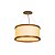 Pendente Palha Leve PL3517 Classic Lar 35cm 2x E27 – Ref. 1263 - Imagem 1