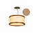 Pendente Palha Leve PL3517 Classic Lar 35cm 2x E27 – Ref. 1263 - Imagem 2
