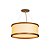 Pendente Palha Leve PL4517 Classic Lar 44cm 3x E27 – Ref. 1264 - Imagem 1