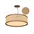 Pendente Palha Leve PL5517 Classic Lar 55cm 5x E27 – Ref. 1265 - Imagem 1