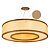 Pendente Palha Leve Anel PL7017 Classic Lar 70cm 8x E27 – Ref. 1286 - Imagem 3