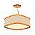 Pendente Palha Leve Lamé PL4517 Classic Lar 44cm 3x E27 – Ref. 1273 - Imagem 1