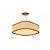 Pendente Palha Leve Lamé PL7017 Classic Lar 70cm 8x E27 – Ref. 1305 - Imagem 1