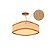 Pendente Palha Leve Lamé PL7017 Classic Lar 70cm 8x E27 – Ref. 1305 - Imagem 2