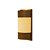 Arandela Palha Leve Classic Lar 24,5cm 2x G9 – Ref. 1167 - Imagem 1