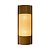 Arandela Palha Leve Longa Classic Lar 40cm 2x E27 – Ref. 1168 - Imagem 1