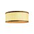 Plafon Palha Sextavada P3517 Classic Lar 35cm 2x E27 – Ref. 1369 - Imagem 1