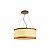 Pendente Palha Sextavada P4517 Classic Lar 44cm 3x E27 – Ref. 1373 - Imagem 1
