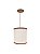 Pendente Soft C2020 Classic Lar 20x20cm E27 – Ref. 1091 - Imagem 1