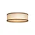 Plafon Soft C5517 Classic Lar 55x17cm 5x E27 – Ref. 1120 - Imagem 1