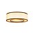 Plafon Soft Anel C5517 Classic Lar 55x17cm 5x E27 – Ref. 1256 - Imagem 1